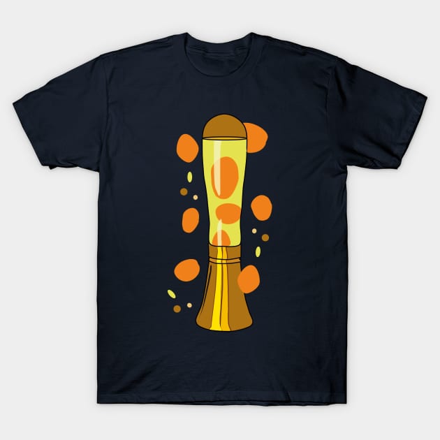 Retro Lava Lamp T-Shirt by desperateandy